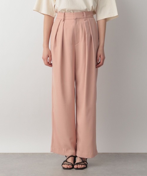 LOWRYS FARM（ローリーズファーム）の「ダブルタックワイドパンツ　188292（その他パンツ・レディース・ベージュ/ピンク/グリーン・FREE）」の11枚目の写真