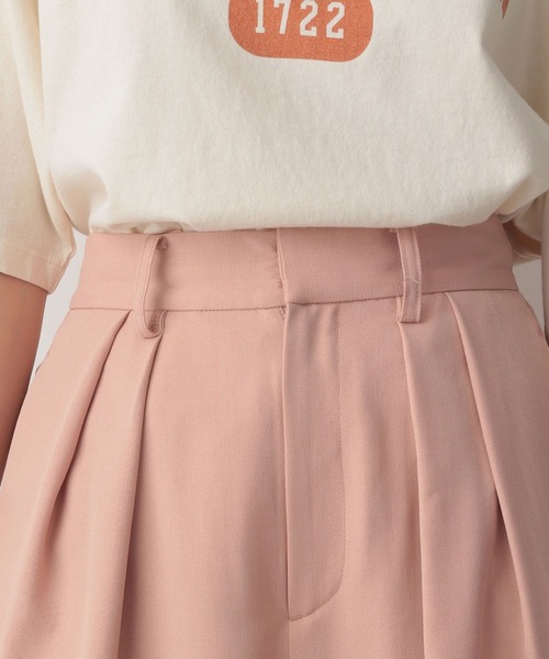 LOWRYS FARM（ローリーズファーム）の「ダブルタックワイドパンツ　188292（その他パンツ・レディース・ベージュ/ピンク/グリーン・FREE）」の14枚目の写真