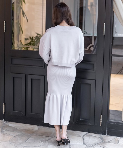 Julia Boutique(ジュリアブティック)の「Vカットデザインヒールミュール/23089(サンダル・レディース・ブラック/アイボリー・36/37/38/39)」の14枚目の写真