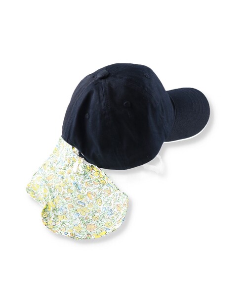 BRANSHES（ブランシェス）の「日よけリボン付きキャップ（キャップ・キッズ・ネイビー/ラベンダー・L/M/S）」の20枚目の写真