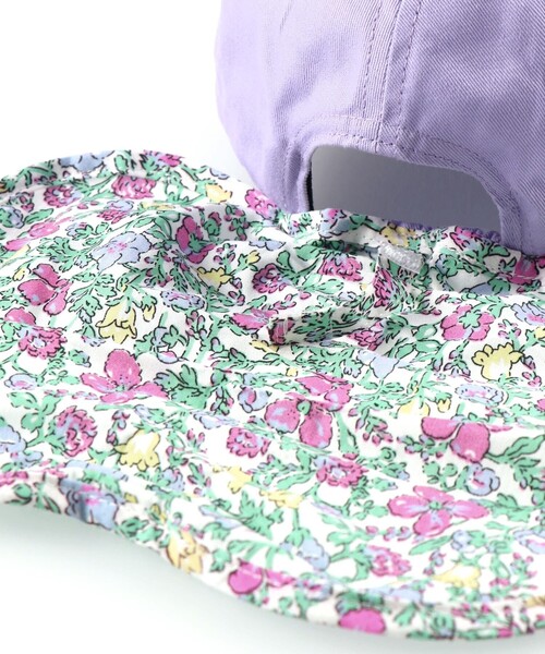 BRANSHES（ブランシェス）の「日よけリボン付きキャップ（キャップ・キッズ・ネイビー/ラベンダー・L/M/S）」の15枚目の写真