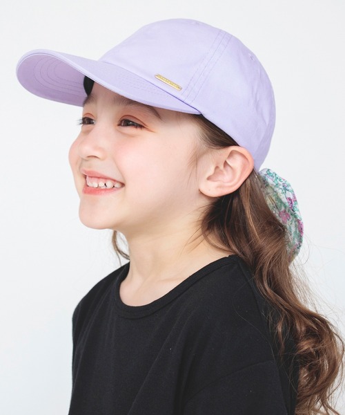 BRANSHES（ブランシェス）の「日よけリボン付きキャップ（キャップ・キッズ・ネイビー/ラベンダー・L/M/S）」の22枚目の写真
