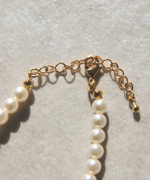 un dix cors（アンディコール）の「フォーマルパールネックレス（ネックレス・レディース・ゴールド・FREE）」の3枚目の写真