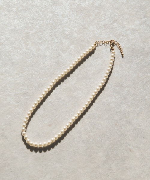 un dix cors（アンディコール）の「フォーマルパールネックレス（ネックレス・レディース・ゴールド・FREE）」の5枚目の写真