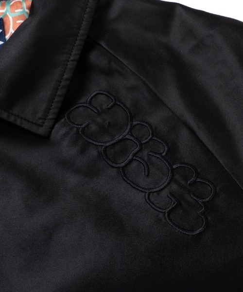 SON OF THE CHEESE(サノバチーズ)の「【SON OF THE CHEESE/サノバチーズ】Bubble Latter JKT(ナイロンジャケット・メンズ・ブラック・LARGE/MEDIUM)」の3枚目の写真