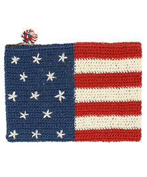 Ctrl freak  | Ctrl freak / 星条旗柄 クラッチバッグ(クラッチバッグ)