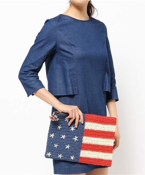 Ctrl freak （コントロール フリーク）の「Ctrl freak / 星条旗柄 クラッチバッグ（クラッチバッグ・レディース・その他1・ONE SIZE）」の2枚目の写真