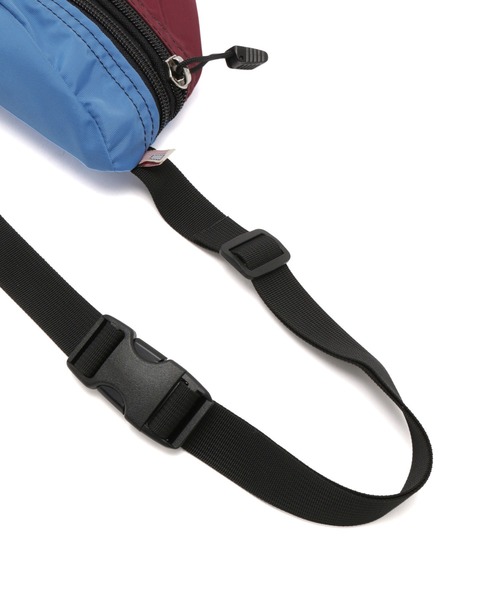 BATTLE LAKE ウエストポーチ ダブルジッパー ブルー BATTLE LAKE” New Arrivals | well-made by MAIDENS SHOP