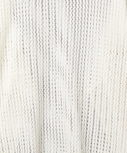 JEANASIS（ジーナシス）の「メッシュレースBIGプルオーバー/198086（T