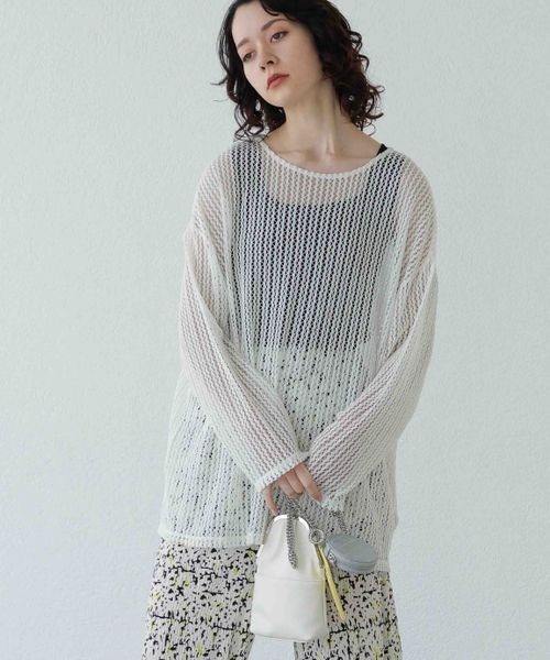 JEANASIS - 【新品】タイダイキリカエメッシュプルオーバー JEANASIS（ジーナシス）の「2WAYメッシュプルオーバーSS/966632
