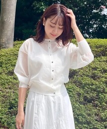 CAST: | 【イチオシ】シアーニットブルゾン(ニット/セーター)