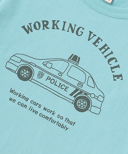 petit main（プティマイン）の「【プティプラ】BOYS半袖Tシャツ（Tシャツ/カットソー・キッズ・マスタード/ライトグリーン/ベージュ/ネイビー/オフホワイト/ターコイズブルー/オレンジ/ブルー/ライトベージュ/ダークブルー・80ｃｍ/90cm/100cm/110cm/120cm/130cm）」の19枚目の写真