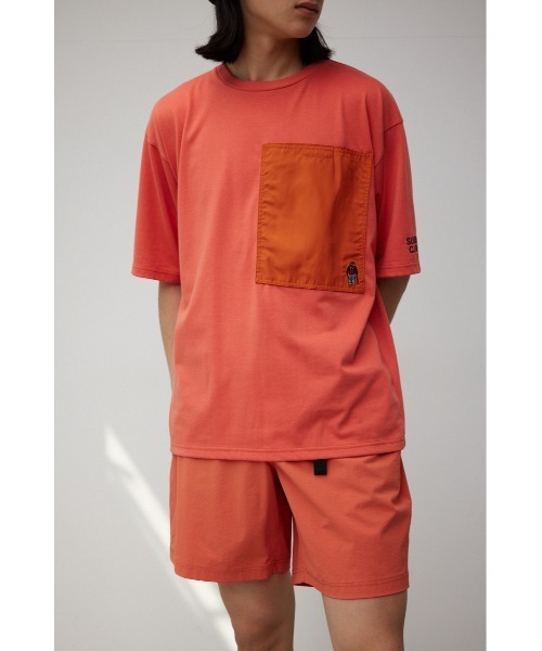 SUNBEAMS CAMPERS(サンビームズキャンパーズ)の「【SUNBEAMS CAMPERS】 BIG POCKET Tシャツ/【SUNBEAMS CAMPERS】ビッグポケットTシャツ(Tシャツ/カットソー・メンズ・ブラック/オレンジ系その他/ホワイト・FREE)」の7枚目の写真