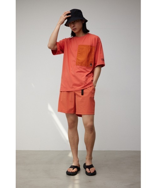 SUNBEAMS CAMPERS(サンビームズキャンパーズ)の「【SUNBEAMS CAMPERS】 BIG POCKET Tシャツ/【SUNBEAMS CAMPERS】ビッグポケットTシャツ(Tシャツ/カットソー・メンズ・ブラック/オレンジ系その他/ホワイト・FREE)」の8枚目の写真