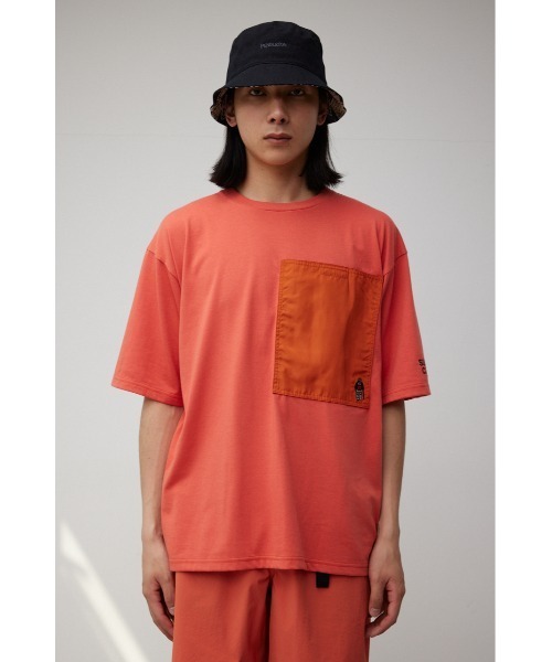 SUNBEAMS CAMPERS(サンビームズキャンパーズ)の「【SUNBEAMS CAMPERS】 BIG POCKET Tシャツ/【SUNBEAMS CAMPERS】ビッグポケットTシャツ(Tシャツ/カットソー・メンズ・ブラック/オレンジ系その他/ホワイト・FREE)」の9枚目の写真