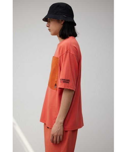 SUNBEAMS CAMPERS(サンビームズキャンパーズ)の「【SUNBEAMS CAMPERS】 BIG POCKET Tシャツ/【SUNBEAMS CAMPERS】ビッグポケットTシャツ(Tシャツ/カットソー・メンズ・ブラック/オレンジ系その他/ホワイト・FREE)」の10枚目の写真
