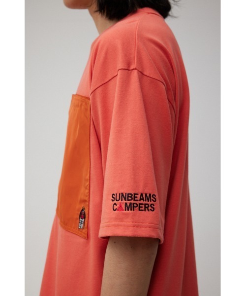 SUNBEAMS CAMPERS(サンビームズキャンパーズ)の「【SUNBEAMS CAMPERS】 BIG POCKET Tシャツ/【SUNBEAMS CAMPERS】ビッグポケットTシャツ(Tシャツ/カットソー・メンズ・ブラック/オレンジ系その他/ホワイト・FREE)」の13枚目の写真