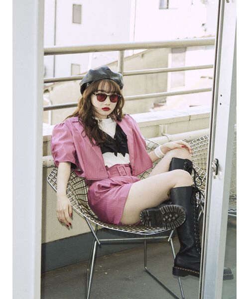 シェリエ ドットキュロットパンツ シェリエ ドットキュロットパンツ