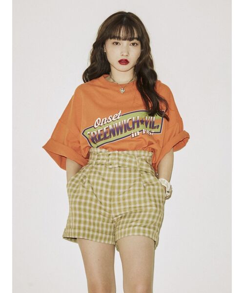 jouetie（ジュエティ）の「パターンハイウエストキュロット【セットアップ対応】（その他パンツ・レディース・ブルー/ピンク/グリーン・MEDIUM）」の22枚目の写真