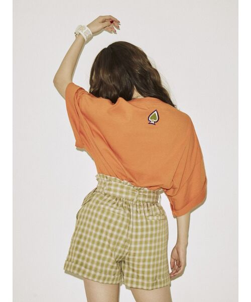jouetie（ジュエティ）の「パターンハイウエストキュロット【セットアップ対応】（その他パンツ・レディース・ブルー/ピンク/グリーン・MEDIUM）」の11枚目の写真