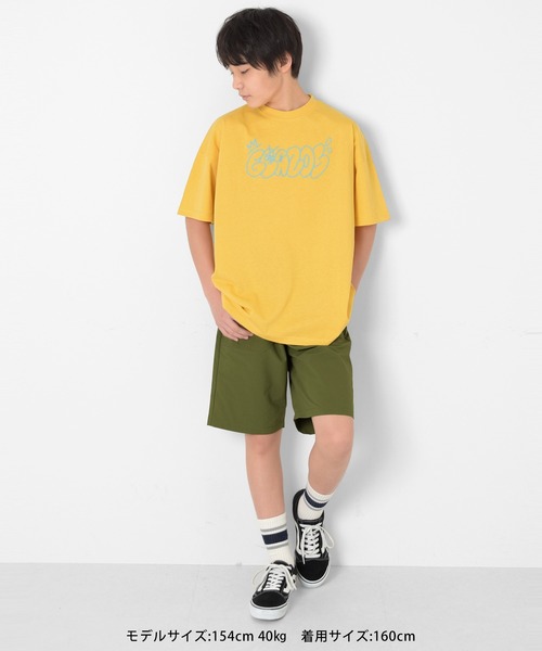 GLAZOS(グラソス)の「【撥水速乾】リップストップ・ベイカーパンツ(その他パンツ・キッズ・チャコールグレー/ブラック/カーキ・170cm/140cm/150cm/160cm)」の4枚目の写真