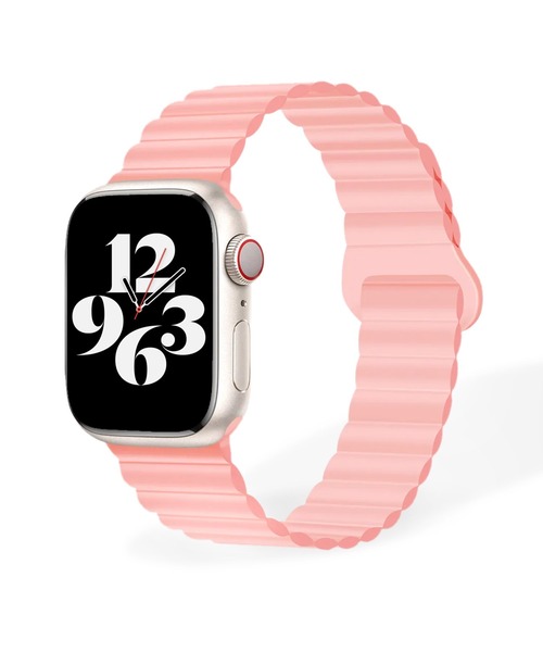 Urban Coral（アーバンコーラル）の「Apple Watch Band / アップルウォッチ バンド マグネットシリコンバンド  / Urban Coral（デジタル腕時計・レディース・ブラック系その他/ピンク/ブルー系その他3/オレンジ系その他3/ブラック/ライトグレー系/オレンジ系その他/オレンジ系その他2/オレンジ系その他4/ブルー系その他2/オレンジ系その他5/ホワイト×ブラック/ブラウン系その他/ブルー系その他/チョコ/ゴールド系その他・40mm）」の10枚目の写真