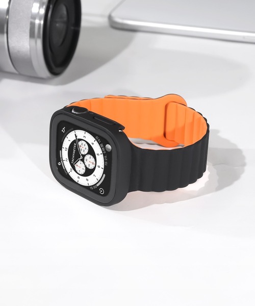 Urban Coral（アーバンコーラル）の「Apple Watch Band / アップルウォッチ バンド マグネットシリコンバンド  / Urban Coral（デジタル腕時計・レディース・ブラック系その他/ピンク/ブルー系その他3/オレンジ系その他3/ブラック/ライトグレー系/オレンジ系その他/オレンジ系その他2/オレンジ系その他4/ブルー系その他2/オレンジ系その他5/ホワイト×ブラック/ブラウン系その他/ブルー系その他/チョコ/ゴールド系その他・40mm）」の13枚目の写真