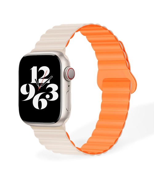 Urban Coral（アーバンコーラル）の「Apple Watch Band / アップルウォッチ バンド マグネットシリコンバンド  / Urban Coral（デジタル腕時計・レディース・ブラック系その他/ピンク/ブルー系その他3/オレンジ系その他3/ブラック/ライトグレー系/オレンジ系その他/オレンジ系その他2/オレンジ系その他4/ブルー系その他2/オレンジ系その他5/ホワイト×ブラック/ブラウン系その他/ブルー系その他/チョコ/ゴールド系その他・40mm）」の20枚目の写真