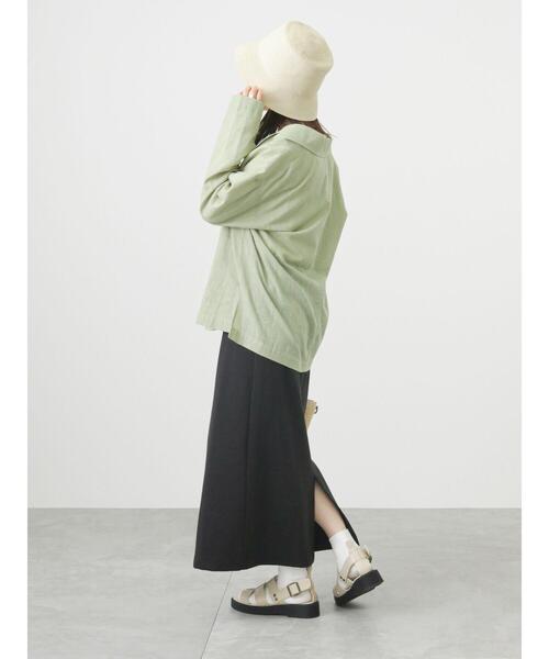 ehka sopo(エヘカソポ)の「フィッシュボーンサンダル(サンダル・レディース・ブラウン/ベージュ/ブラック/グレー・MEDIUM/LARGE)」の14枚目の写真