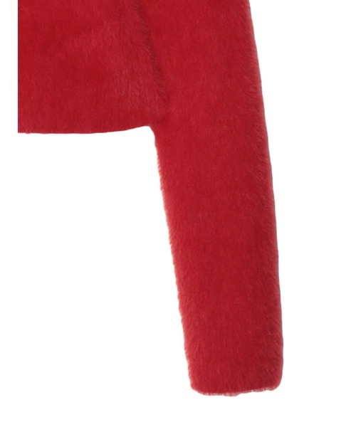 PAMEO POSE（パメオポーズ）の「Kate Shaggy Cardigan（カーディガン/ボレロ・レディース・グリーン/レッド/スカイブルー/ブラック・FREE）」の22枚目の写真