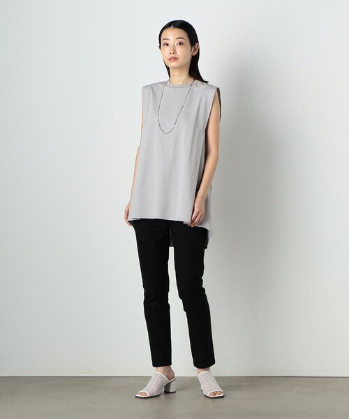 COMME CA MODELS(コムサモデルズ)の「【美しい ベーシックパンツ】サマーハイテンションパンツ(その他パンツ・レディース・ベージュ/ネイビー/ボルドー/グリーン/レンガ/ブラック・XX-SMALL/X-SMALL/SMALL/MEDIUM/LARGE/X-LARGE/XX-LARGE)」の11枚目の写真