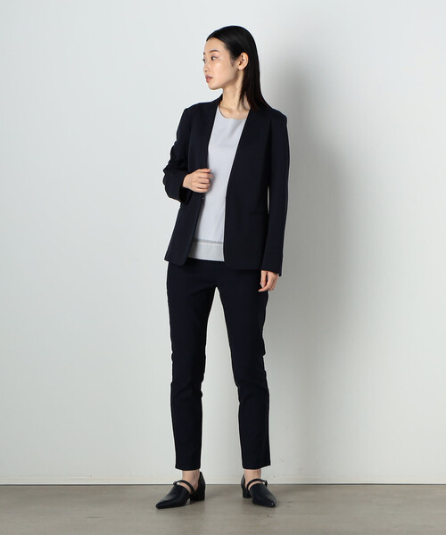 COMME CA MODELS(コムサモデルズ)の「【美しい ベーシックパンツ】サマーハイテンションパンツ(その他パンツ・レディース・ベージュ/ネイビー/ボルドー/グリーン/レンガ/ブラック・XX-SMALL/X-SMALL/SMALL/MEDIUM/LARGE/X-LARGE/XX-LARGE)」の19枚目の写真