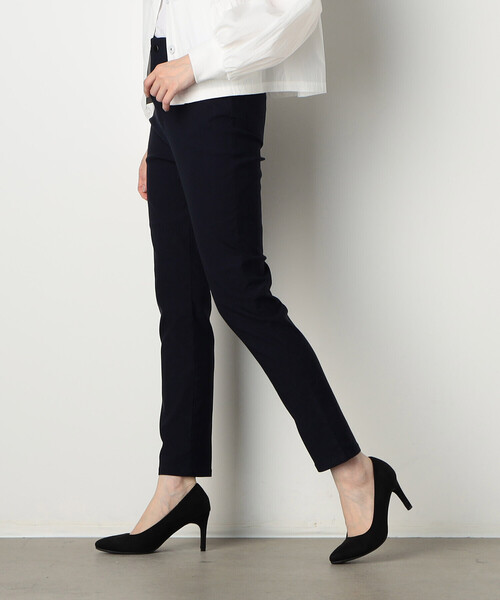 COMME CA MODELS(コムサモデルズ)の「【美しい ベーシックパンツ】サマーハイテンションパンツ(その他パンツ・レディース・ベージュ/ネイビー/ボルドー/グリーン/レンガ/ブラック・XX-SMALL/X-SMALL/SMALL/MEDIUM/LARGE/X-LARGE/XX-LARGE)」の5枚目の写真