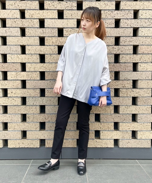 COMME CA MODELS(コムサモデルズ)の「【美しい ベーシックパンツ】サマーハイテンションパンツ(その他パンツ・レディース・ベージュ/ネイビー/ボルドー/グリーン/レンガ/ブラック・XX-SMALL/X-SMALL/SMALL/MEDIUM/LARGE/X-LARGE/XX-LARGE)」の7枚目の写真