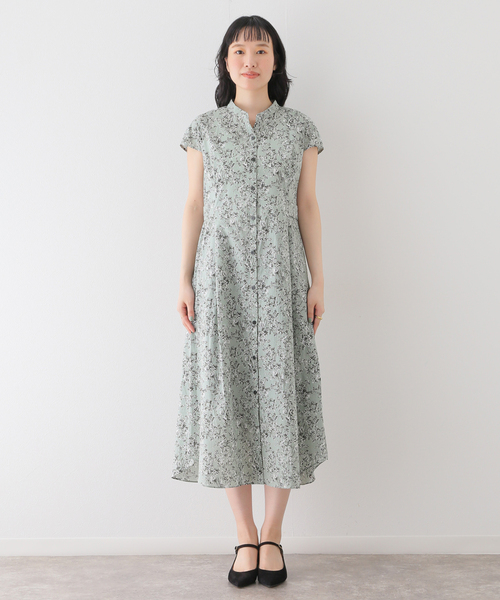 La TOTALITE(ラトータリテ)の「サイドタックスキッパーワンピース(ワンピース・レディース・ベージュ/ライトグリーン/ホワイト・36/38)」の7枚目の写真