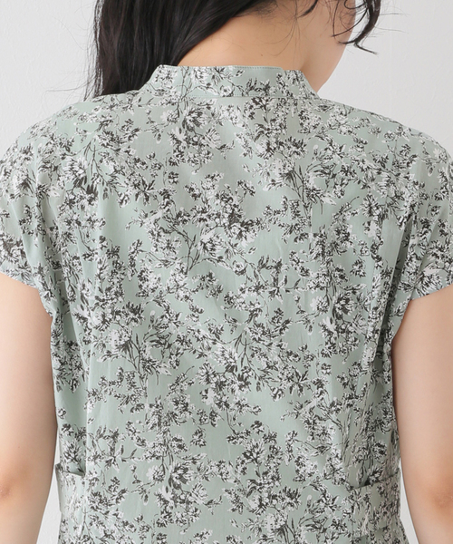 La TOTALITE(ラトータリテ)の「サイドタックスキッパーワンピース(ワンピース・レディース・ベージュ/ライトグリーン/ホワイト・36/38)」の12枚目の写真