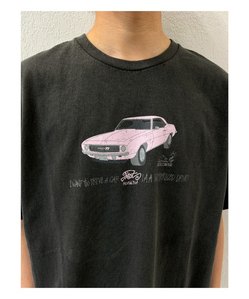 WHO'S WHO gallery（フーズフーギャラリー）の「COOPER FACT レーシングロゴビッグTEE（Tシャツ/カットソー・レディース・チャコールグレー/ブラック/ホワイト/ベージュ・FREE）」の11枚目の写真