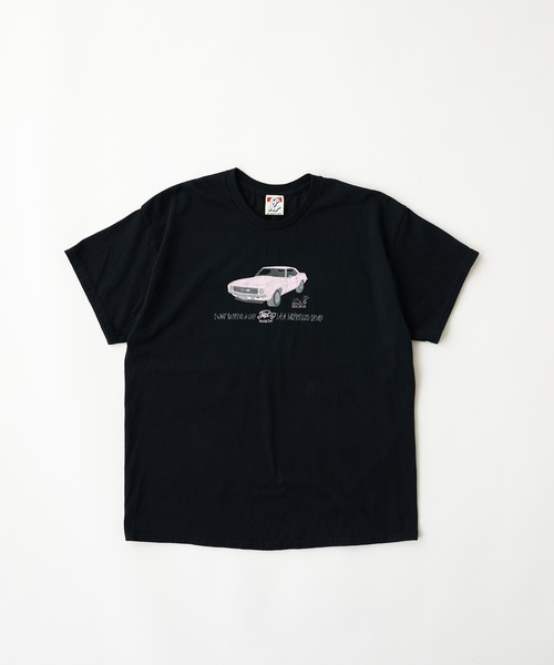WHO'S WHO gallery（フーズフーギャラリー）の「COOPER FACT レーシングロゴビッグTEE（Tシャツ/カットソー・レディース・チャコールグレー/ブラック/ホワイト/ベージュ・FREE）」の7枚目の写真