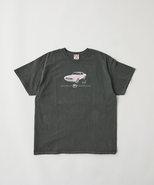 WHO'S WHO gallery（フーズフーギャラリー）の「COOPER FACT レーシングロゴビッグTEE（Tシャツ/カットソー・レディース・チャコールグレー/ブラック/ホワイト/ベージュ・FREE）」の10枚目の写真