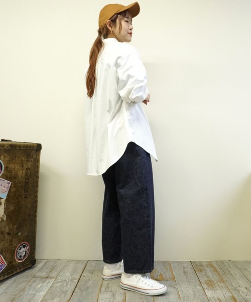 BROOKLYN OVERALL(ブルックリンオーバーオール)の「ボタンダウンオックスシャツ(シャツ/ブラウス・レディース・その他/ホワイト・FREE)」の20枚目の写真