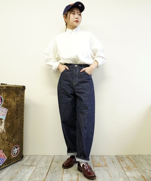 BROOKLYN OVERALL(ブルックリンオーバーオール)の「ボタンダウンオックスシャツ(シャツ/ブラウス・レディース・その他/ホワイト・FREE)」の22枚目の写真