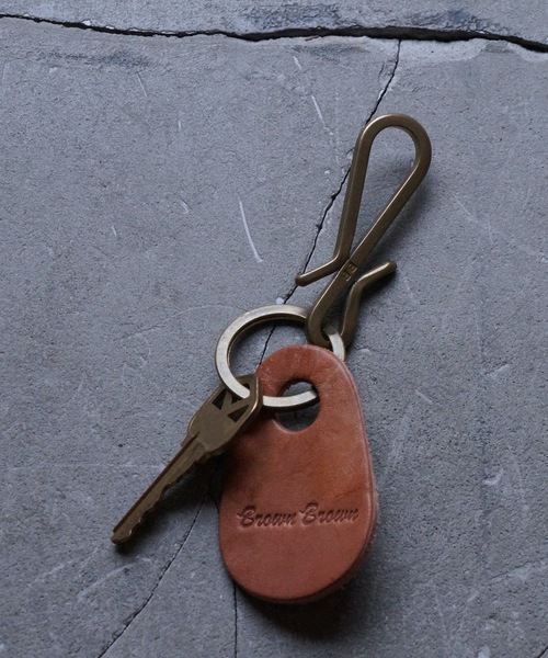 BrownBrown】ブラウンブラウン/ Sカラビナ（キーホルダー