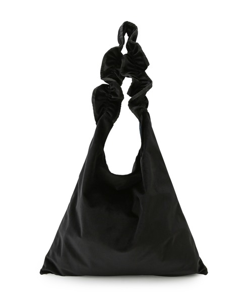 ROPE' PICNIC(ロペピクニック)の「【WEB限定カラー:グリーン】A4対応/2WAYフリルベロアワンショルダーバッグ(ショルダーバッグ・レディース・キナリ/グリーン/ボルドー/ブラック/ブルー・FREE)」の12枚目の写真