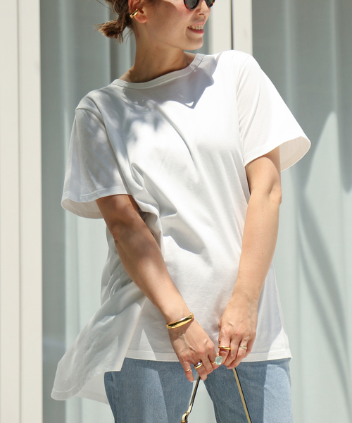 CELERI•セルリ♢フレアー半袖カットソー　未使用タグ付き CELERI•セルリ♢フレアー半袖カットソー 未使用タグ付き CELERI•セルリ