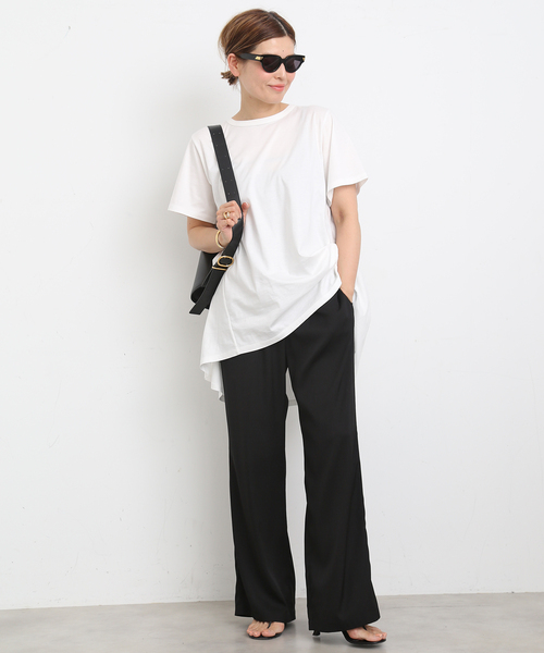 CELERI•セルリ♢フレアー半袖カットソー　未使用タグ付き CELERI•セルリ♢フレアー半袖カットソー 未使用タグ付き 楽天