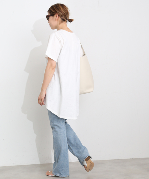 CELERI•セルリ♢フレアー半袖カットソー 未使用タグ付き CELERI•セルリ