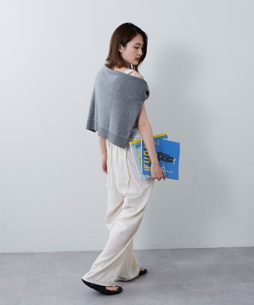 Franklin Climbing（フランクリンクライミング）の「■【Retreat】細紐サロペット（サロペット/オーバーオール・レディース・アイボリー/ブラック・ONE SIZE）」の7枚目の写真