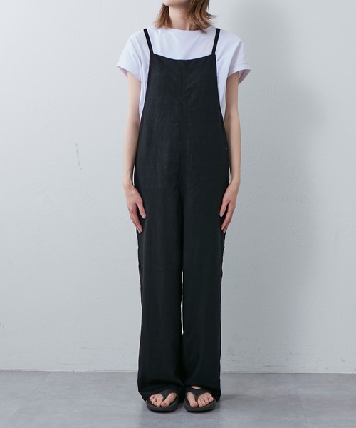 Franklin Climbing（フランクリンクライミング）の「■【Retreat】細紐サロペット（サロペット/オーバーオール・レディース・アイボリー/ブラック・ONE SIZE）」の17枚目の写真