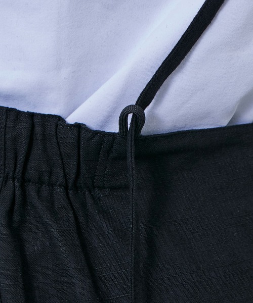Franklin Climbing（フランクリンクライミング）の「■【Retreat】細紐サロペット（サロペット/オーバーオール・レディース・アイボリー/ブラック・ONE SIZE）」の21枚目の写真
