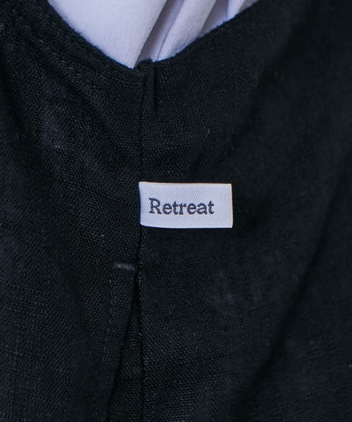 Franklin Climbing（フランクリンクライミング）の「■【Retreat】細紐サロペット（サロペット/オーバーオール・レディース・アイボリー/ブラック・ONE SIZE）」の22枚目の写真